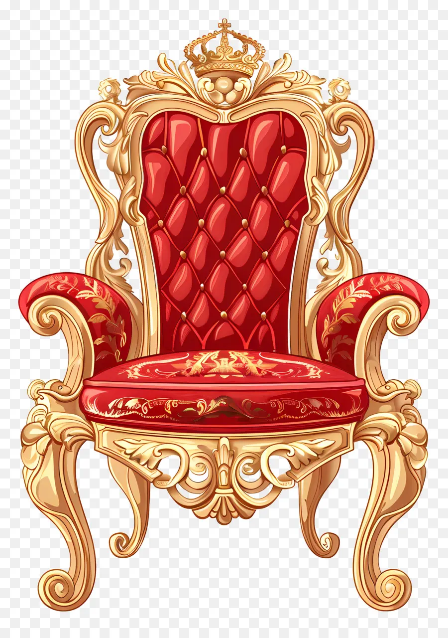 Throne，Красное кресло PNG
