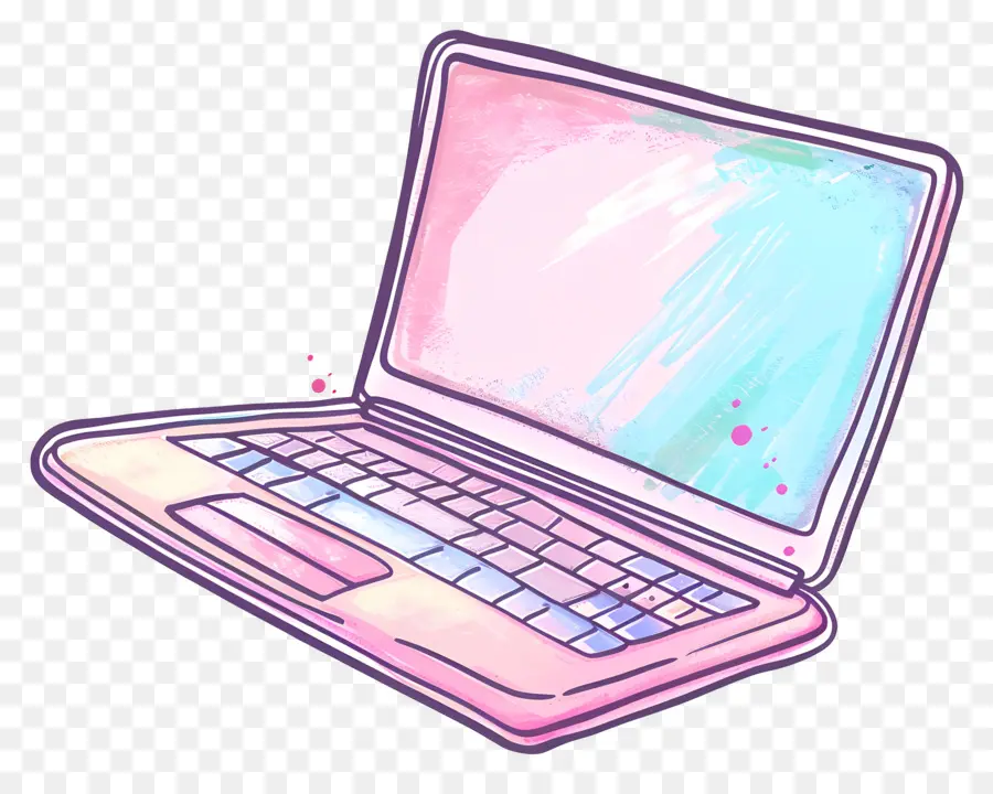 ноутбук клипарт，Laptop PNG