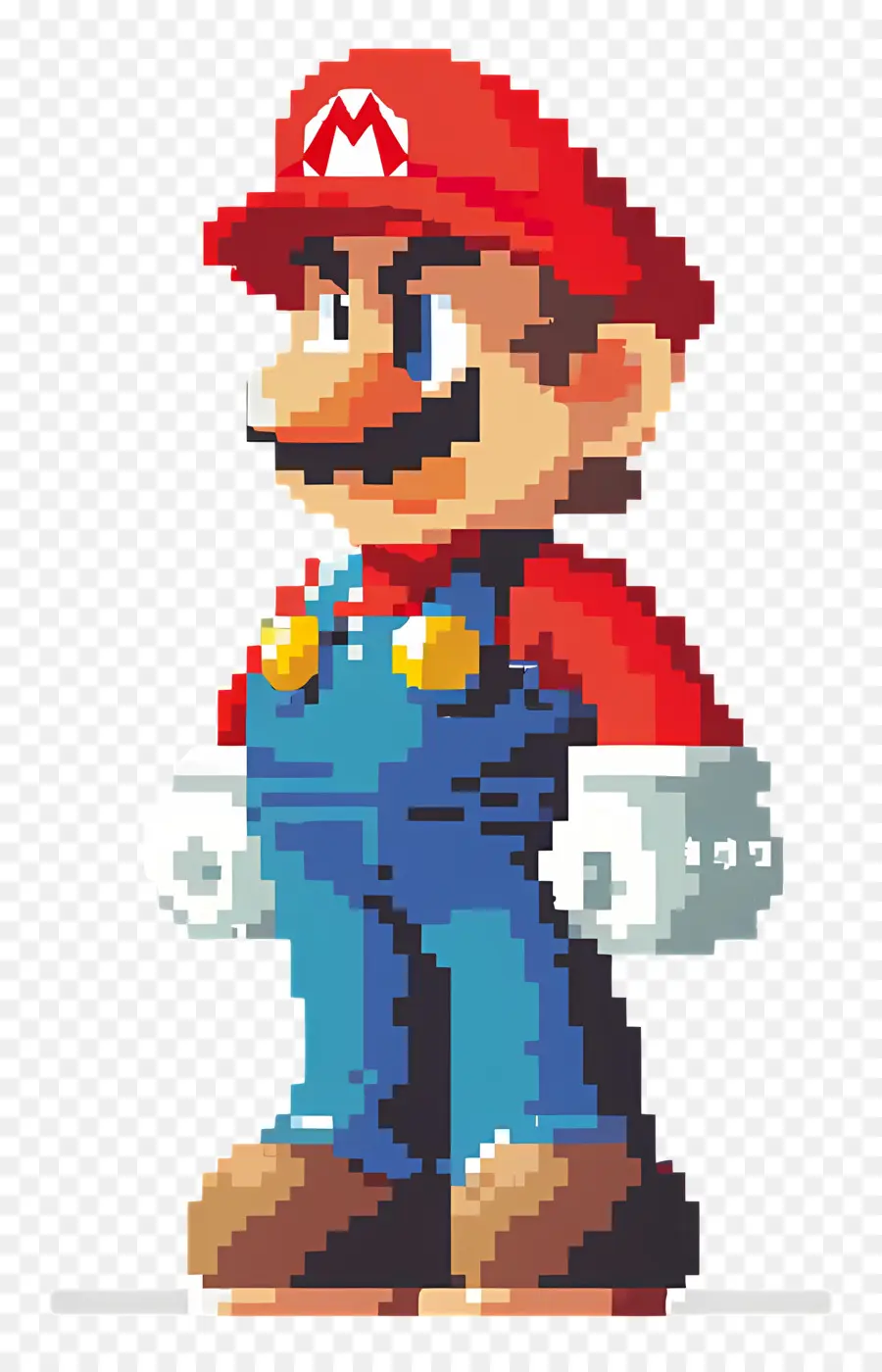 Марио пиксель，Марио PNG