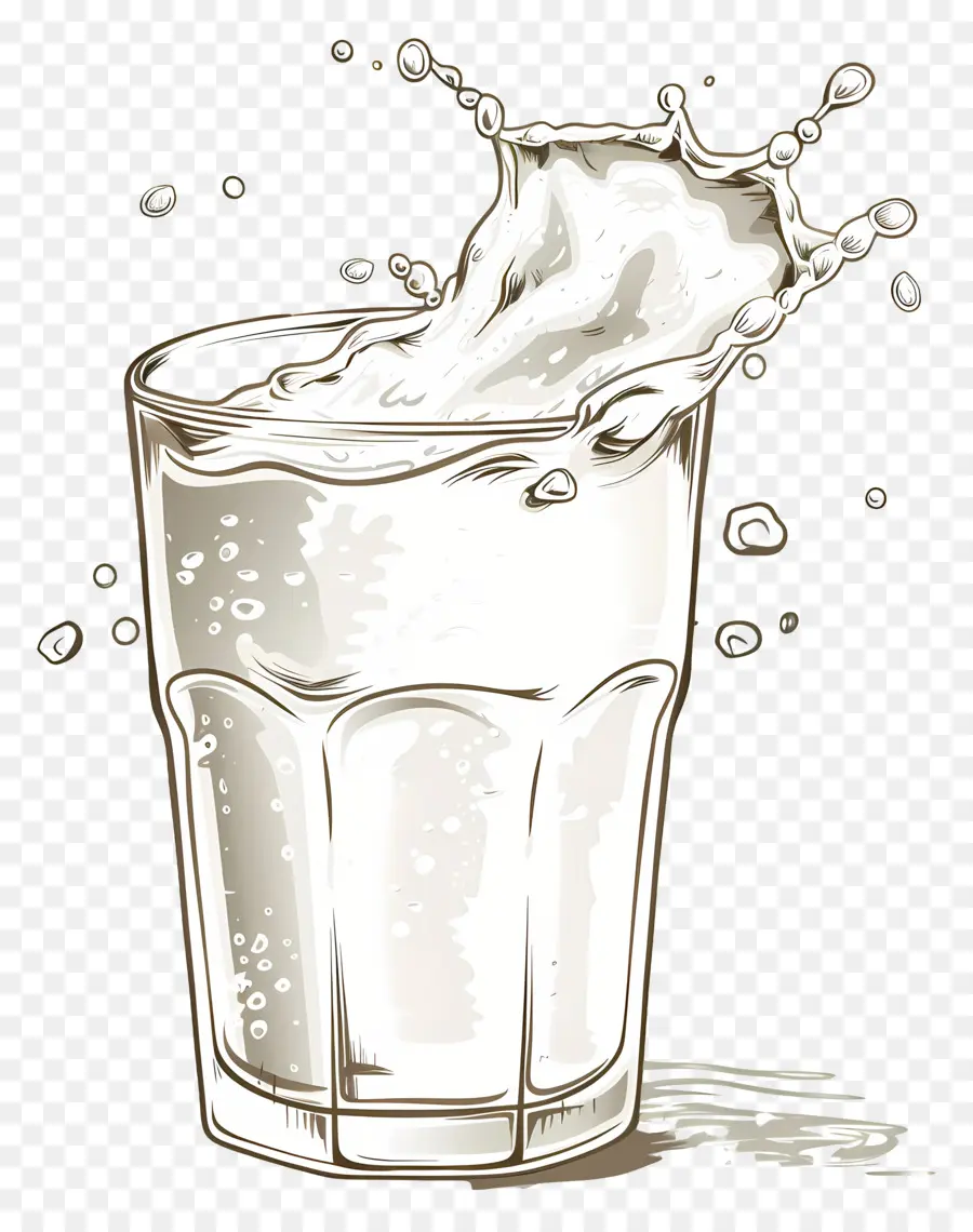 молоко，Крем PNG