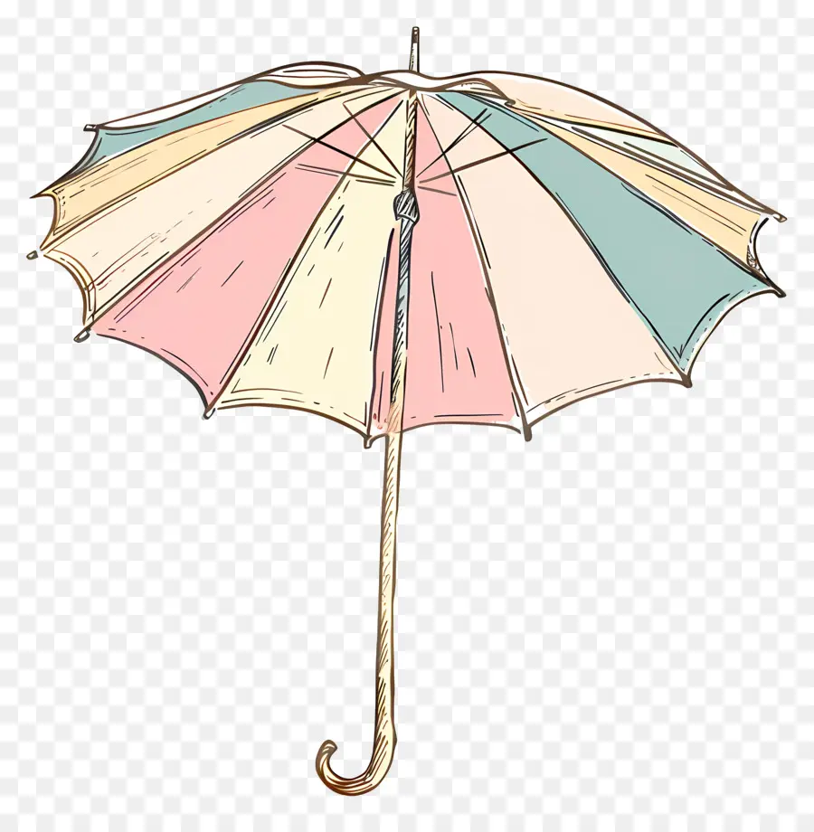 Parasol，красочный зонтик PNG
