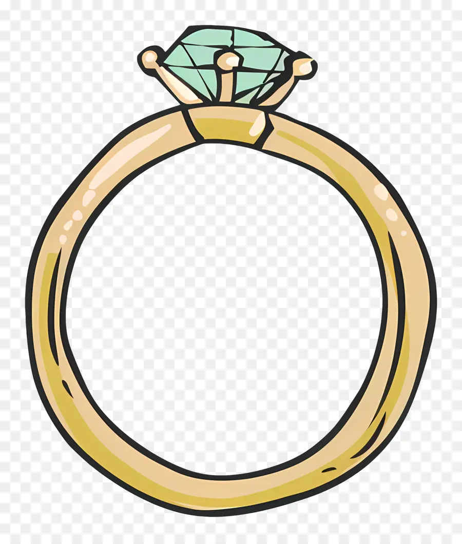 Engagement Ring，Обручальное кольцо PNG