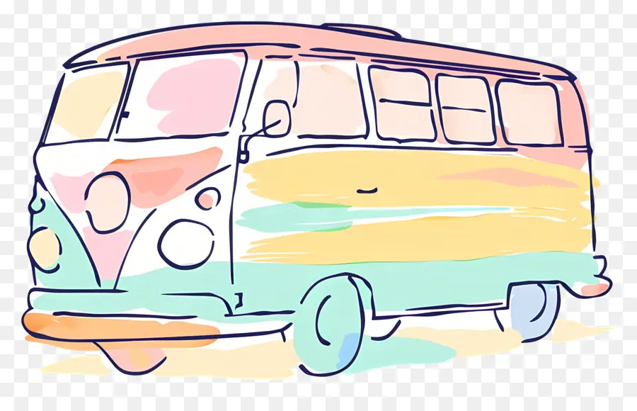 автобус，Маленький автобус PNG