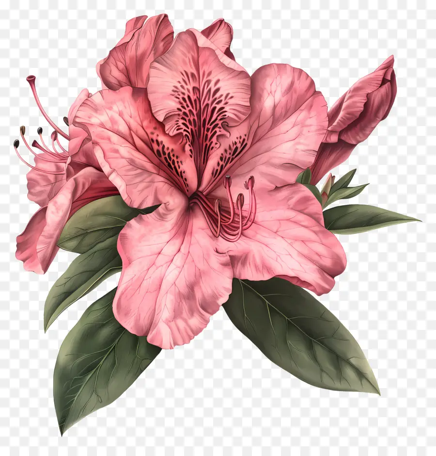 Азалия цветок，Рододендрон PNG