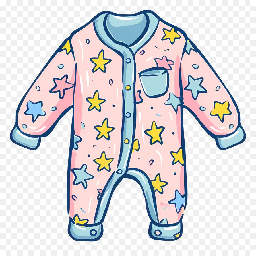 Детская пижама，детская одежда PNG