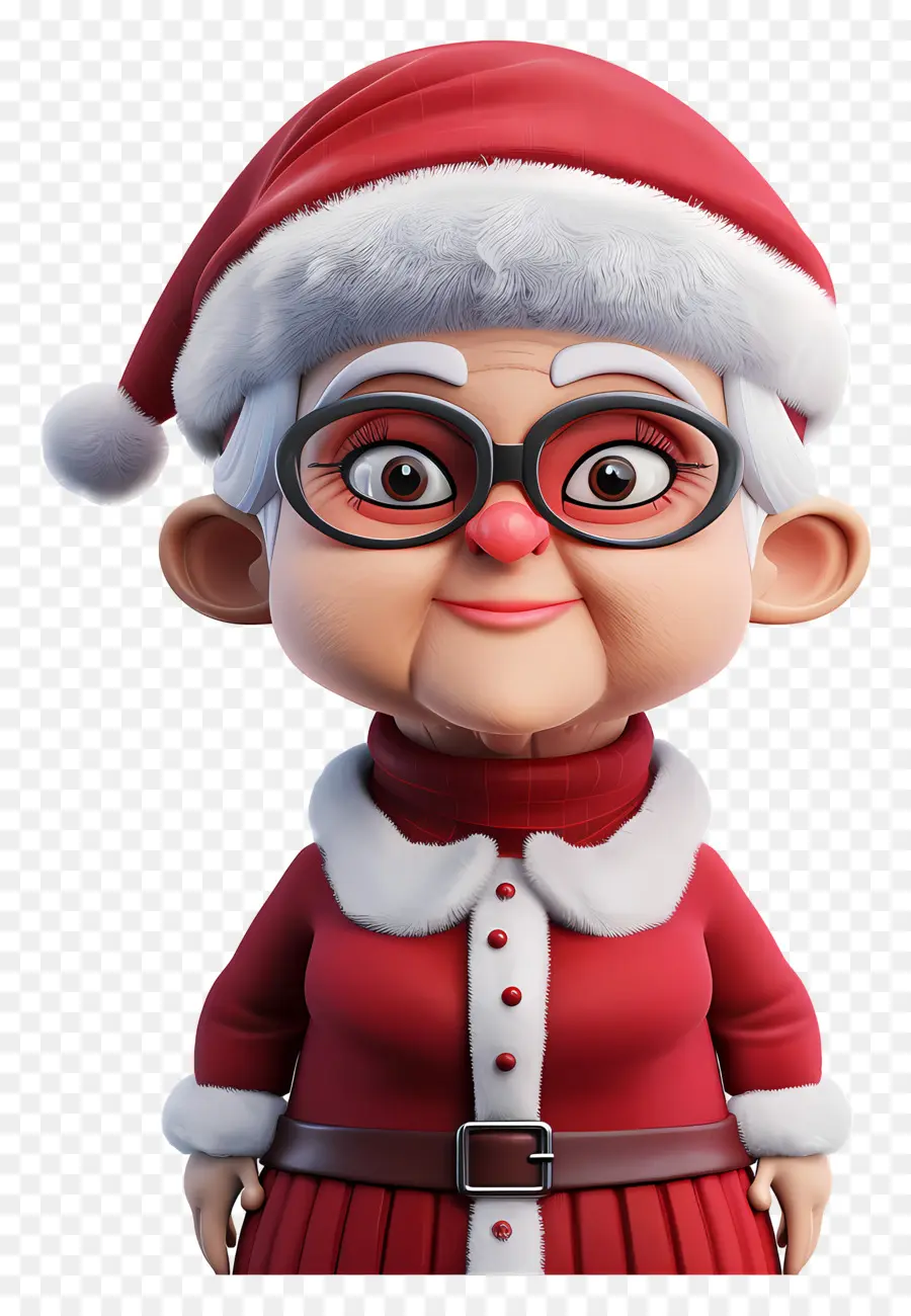 миссис Клаус，костюм Санта Клауса PNG