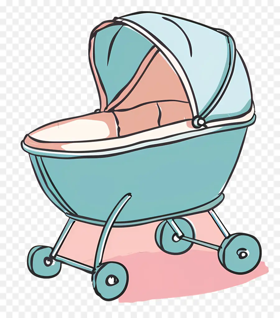 Колыбель，Baby Stroller PNG