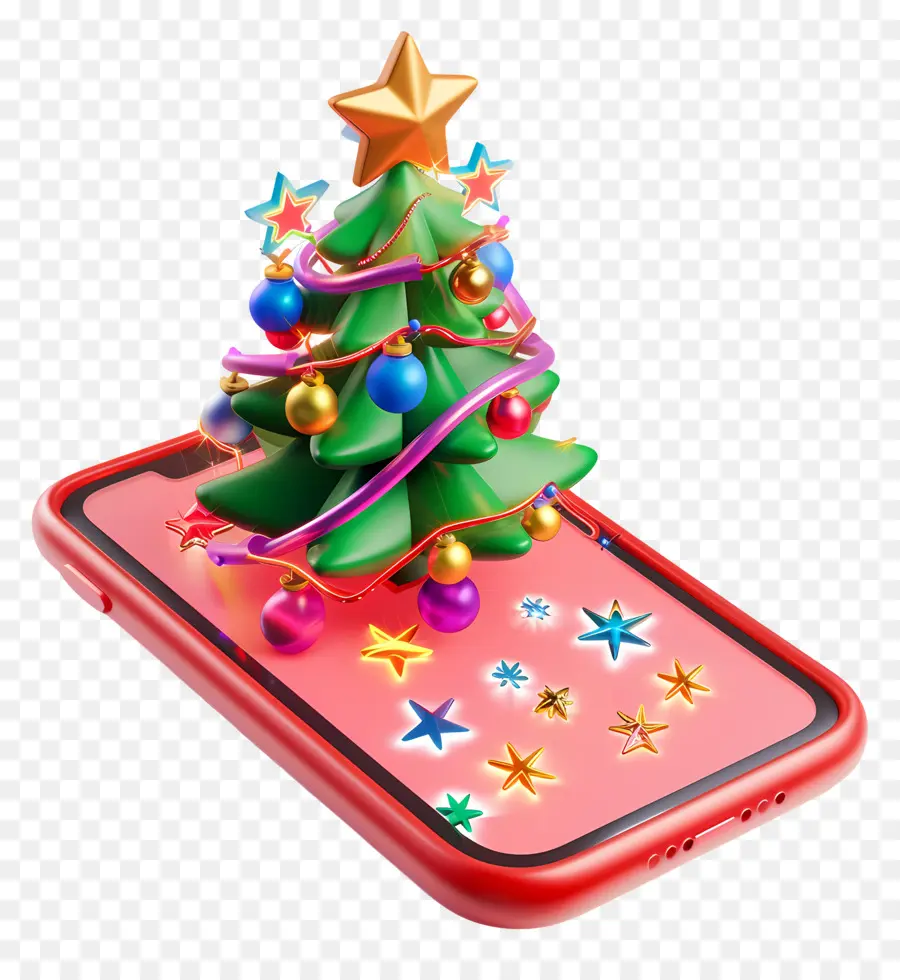 Мобильный Торговый，Christmas Decorations PNG