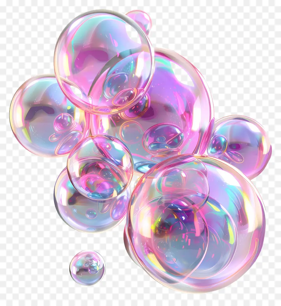 мыльные пузыри，плавающий PNG