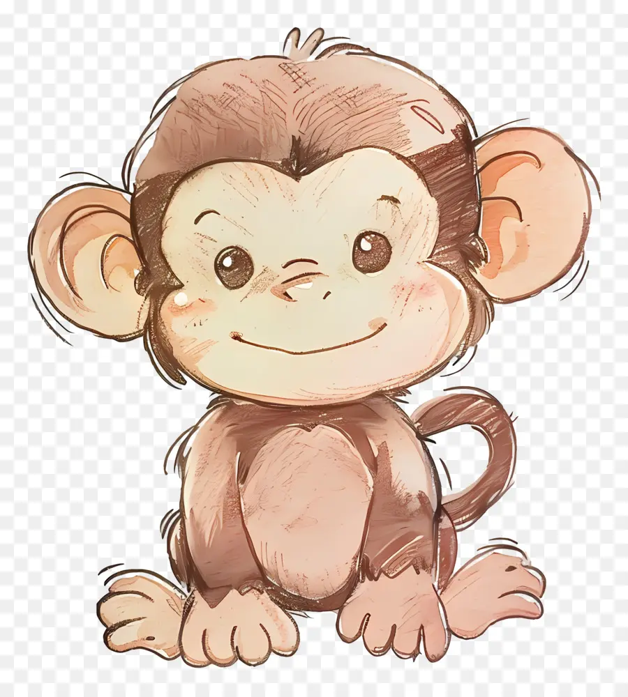 Обезьяна，милые обезьяны PNG