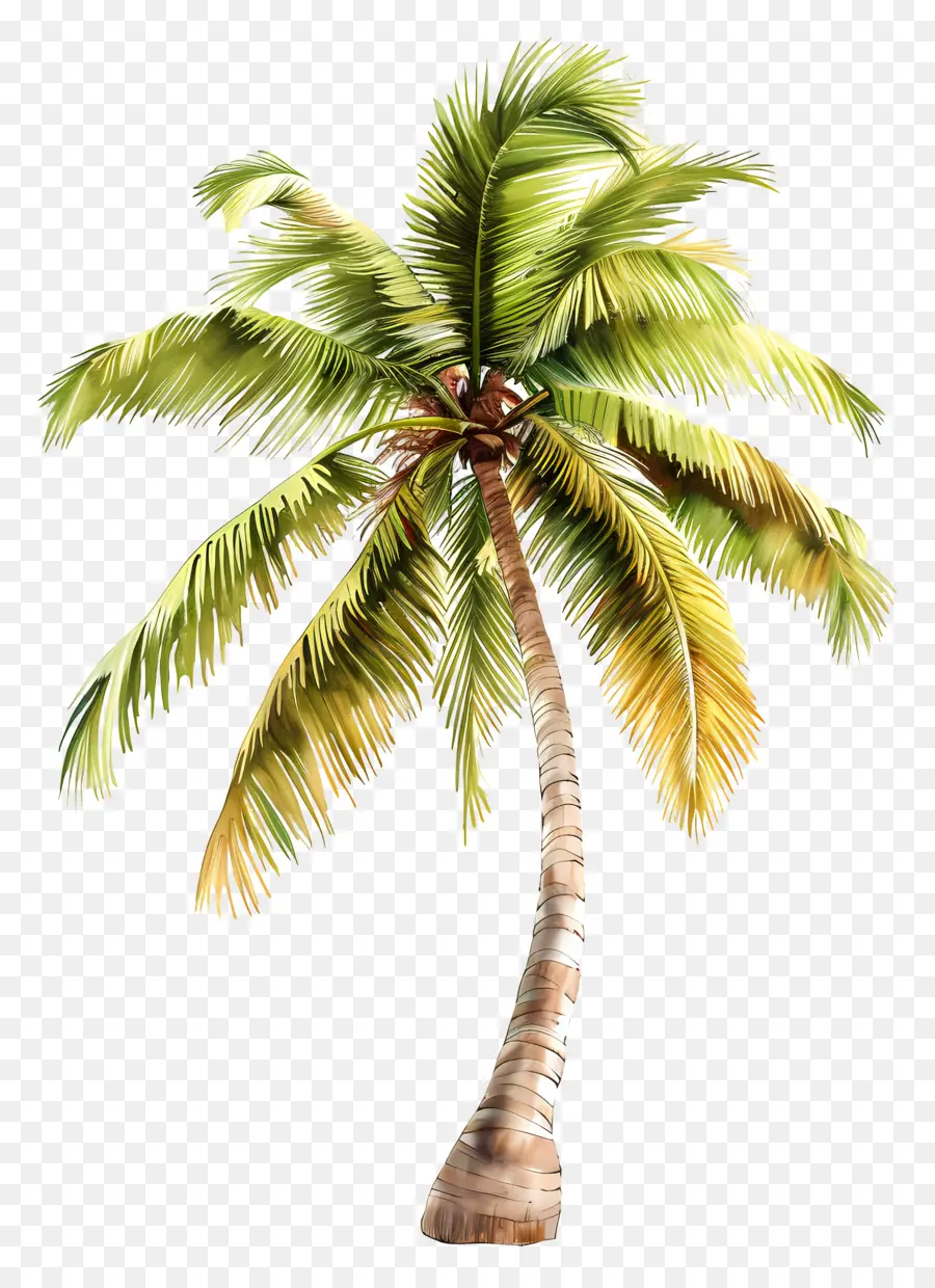 пляж кокосовой пальмы，пальму PNG
