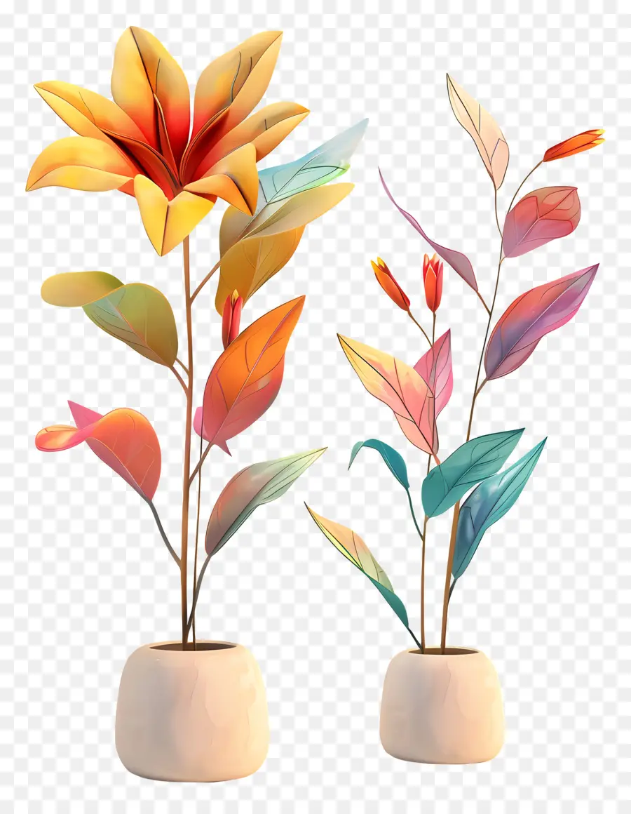 Цветочные растения，ВАЗ PNG