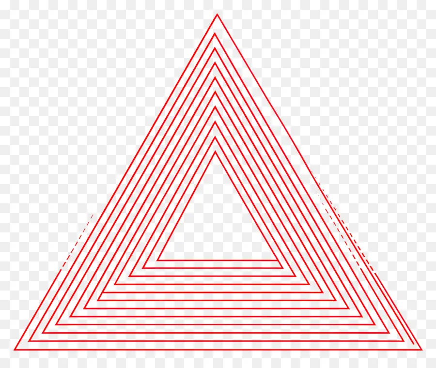 Треугольник，Красный Треугольник PNG