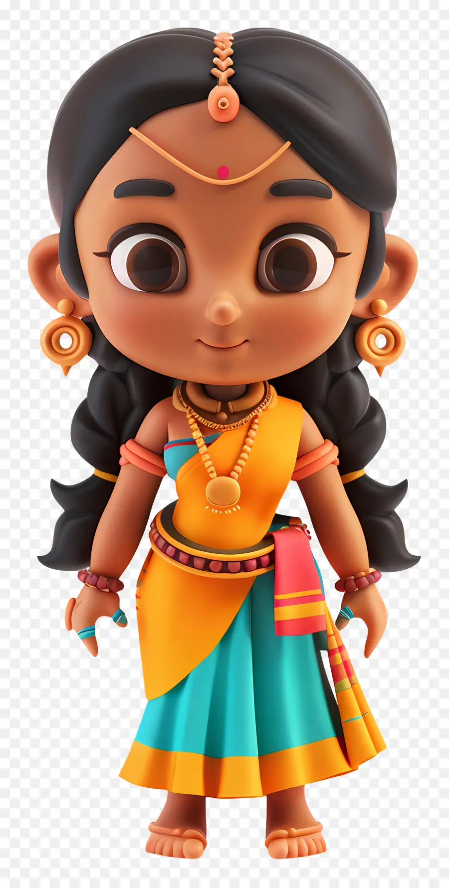 индийская девушка，Индийская культура PNG