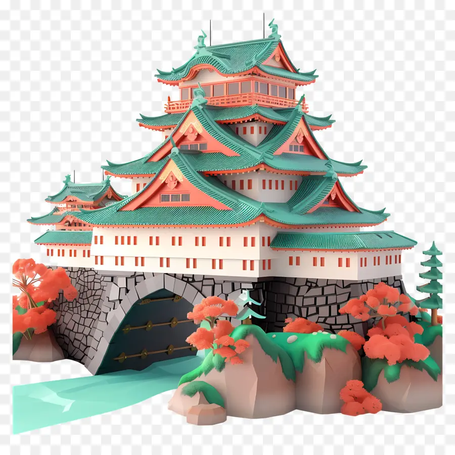 Nijō замок，замок PNG
