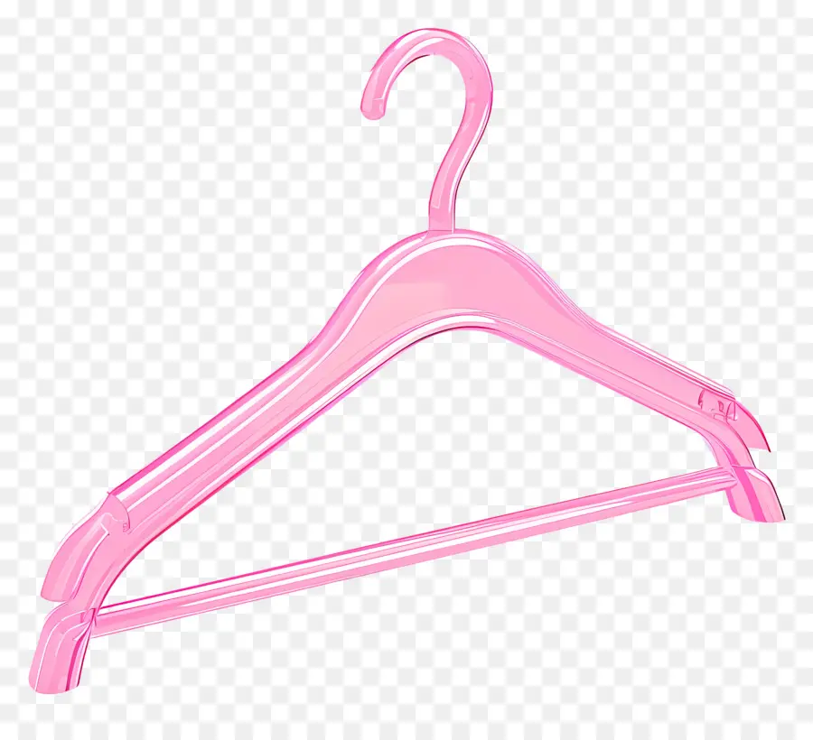 розовая вешалка，Розовая вешалка для одежды PNG