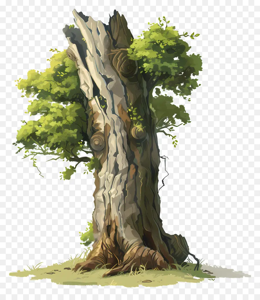ствол дерева，Дерево PNG