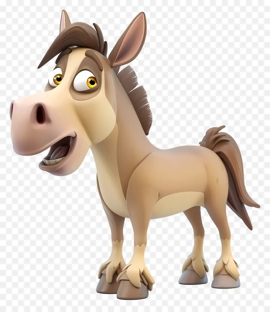 ослик，персонажа из мультфильма PNG