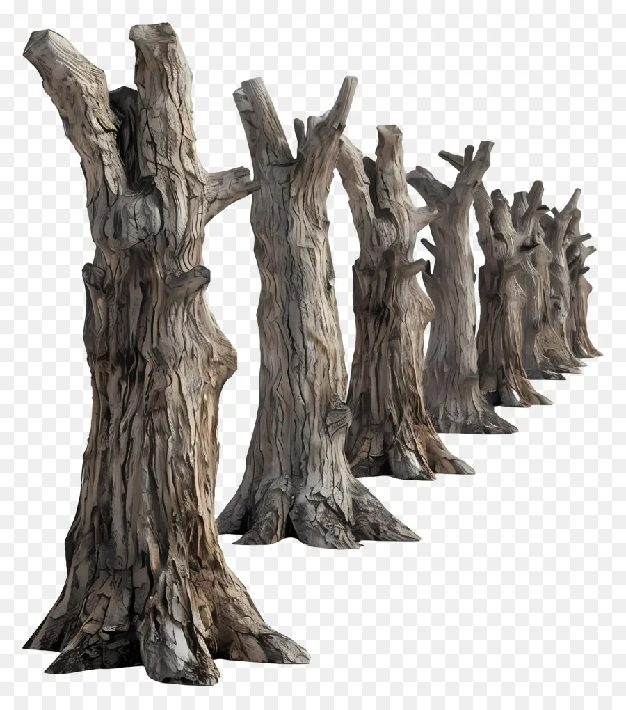 ствол дерева，старые деревья PNG