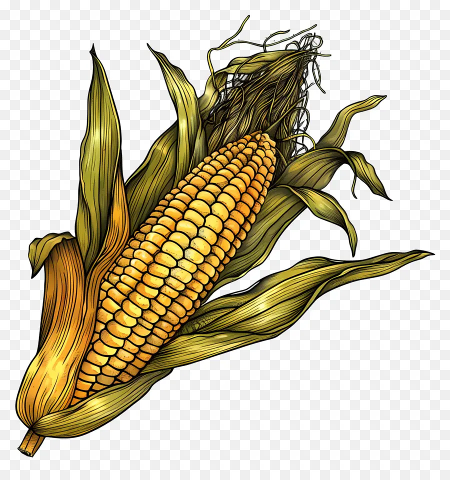 кукурузного початка，кукуруза PNG