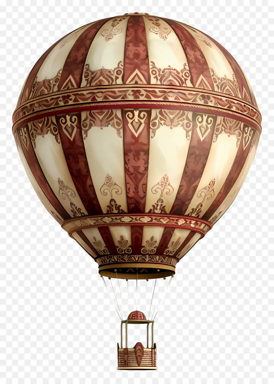 горячий воздух воздушный шар，Декоративное украшение PNG
