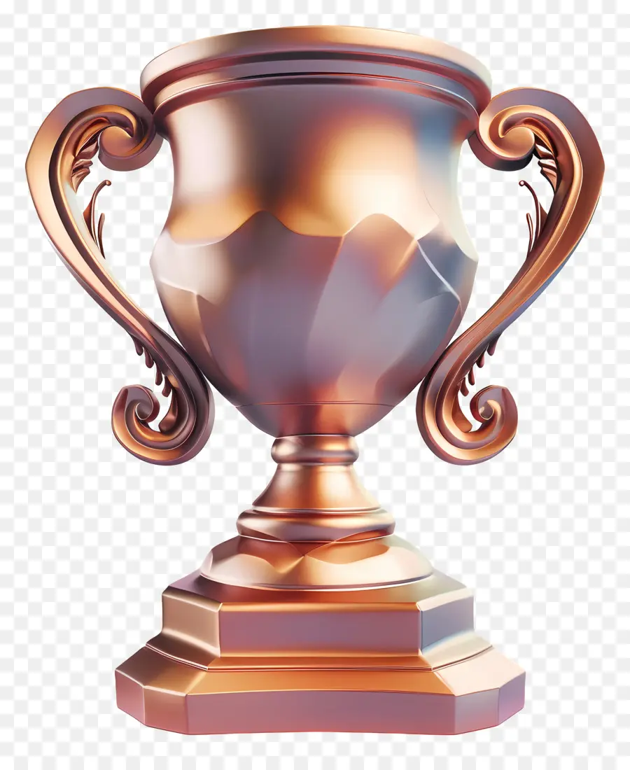 Кубок победителя，3d рендеринг трофей PNG