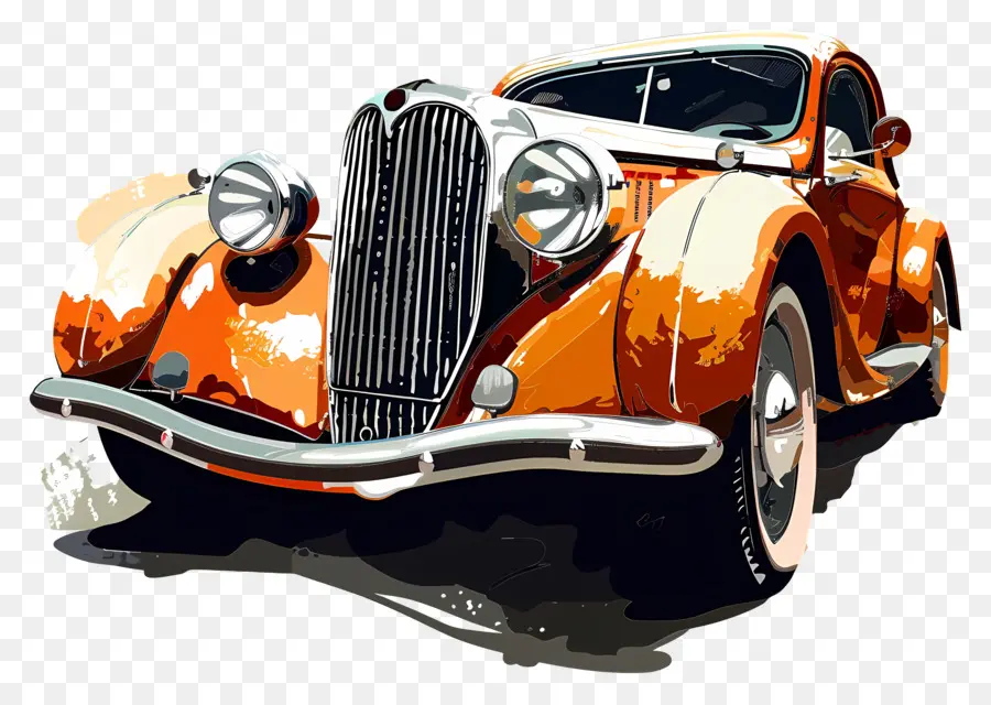 Luxury Car，Старинных автомобилей PNG
