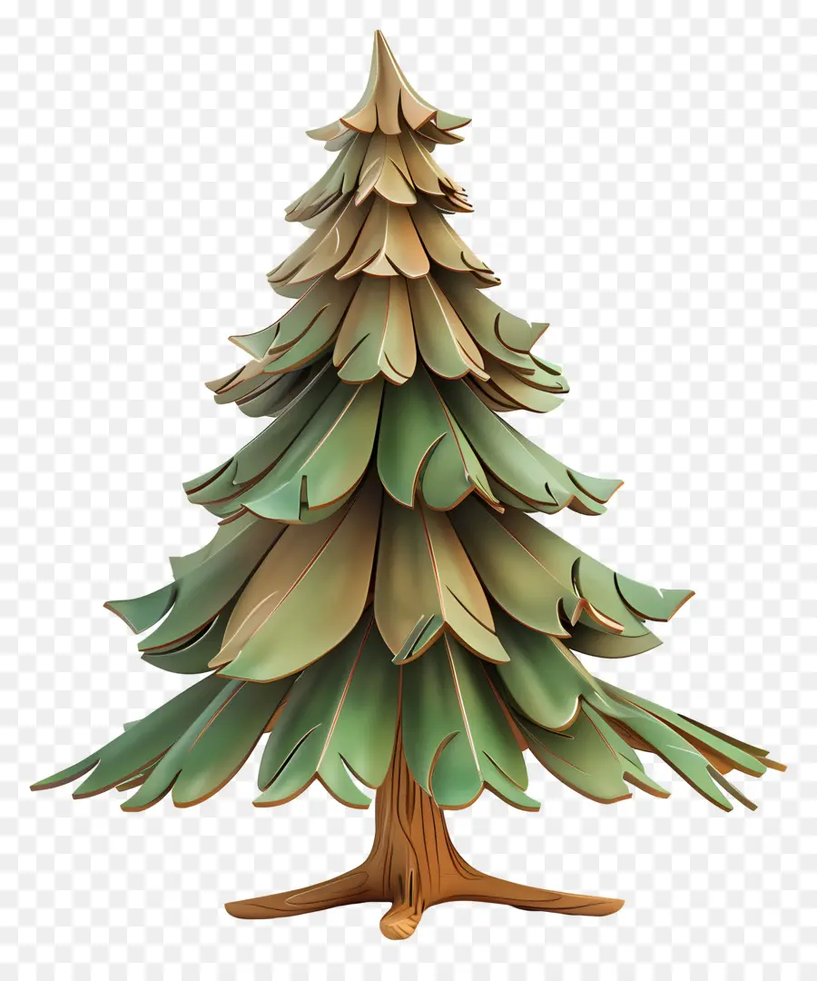 елка，Деревянная рождественская елка PNG