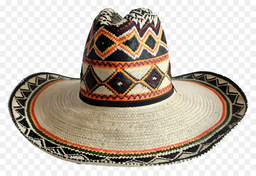 мексиканский стиль，Мексиканская ковбойская шляпа PNG
