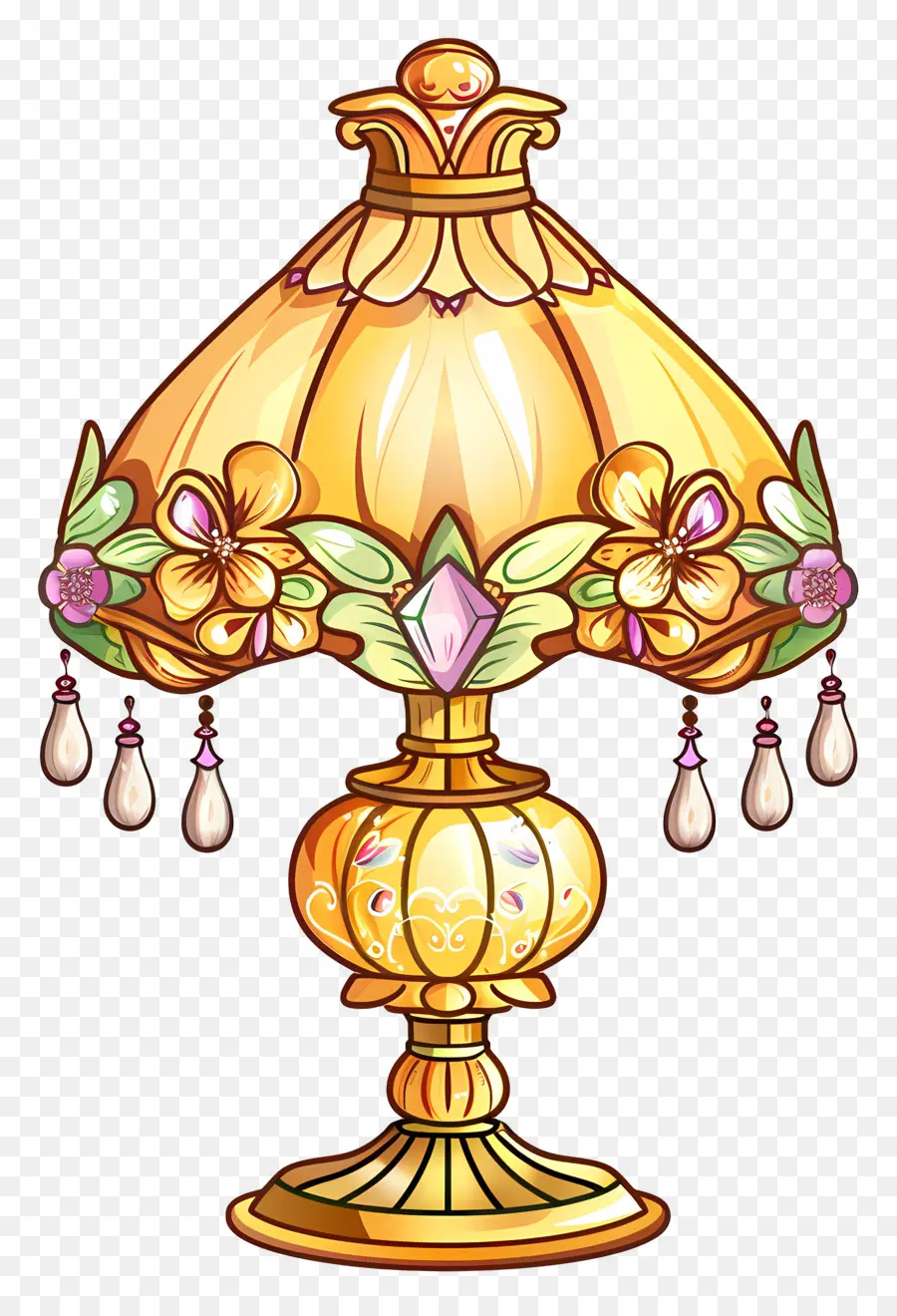 Лампа，богато украшенная лампа PNG