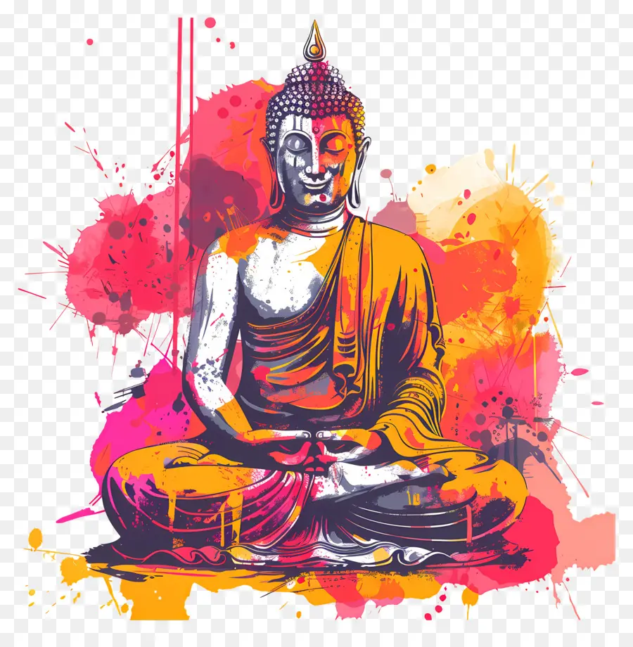 Гаутам Будда，Сидящий Будда PNG