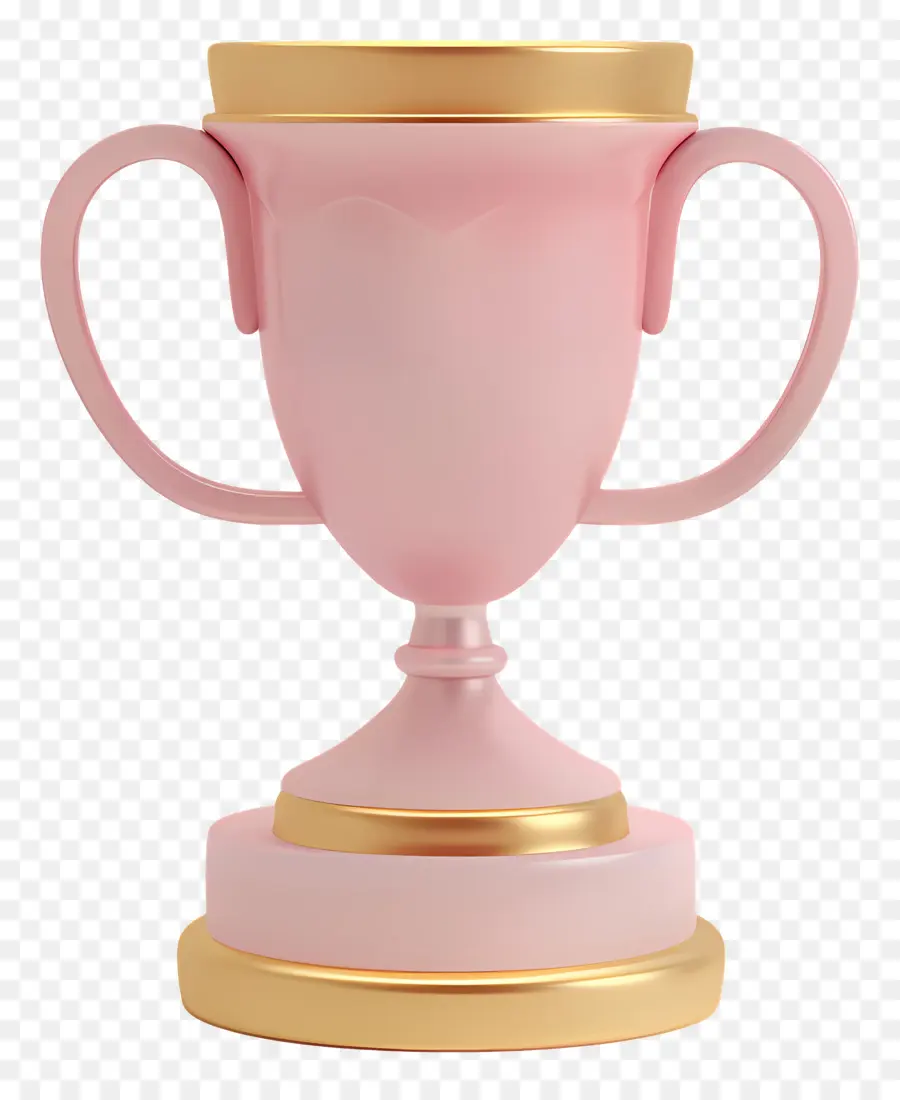 Кубок победителя，Розовый трофей PNG