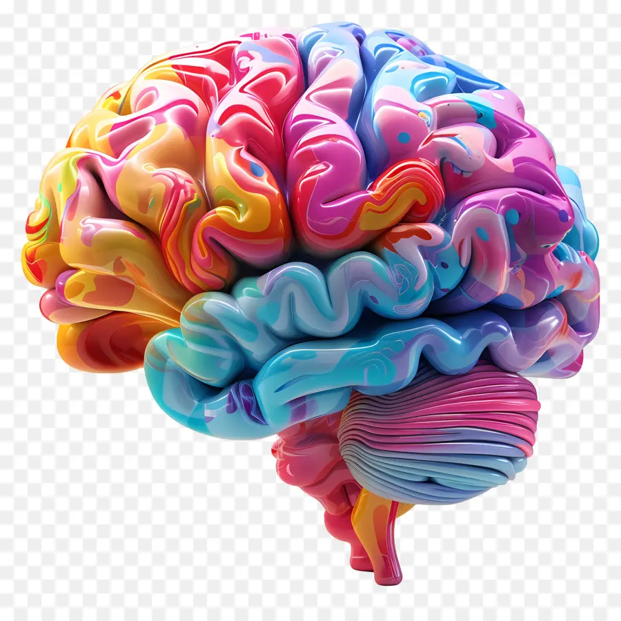 Искусственный мозг，Человеческий мозг PNG