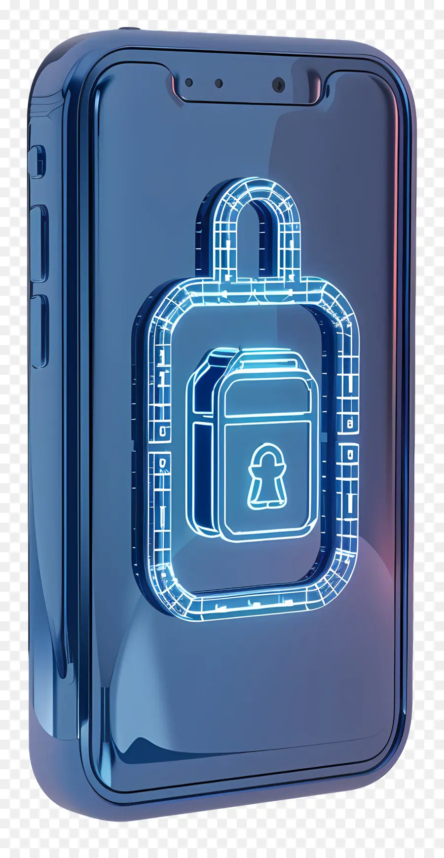 Защита пароля смартфона，кибербезопасность PNG