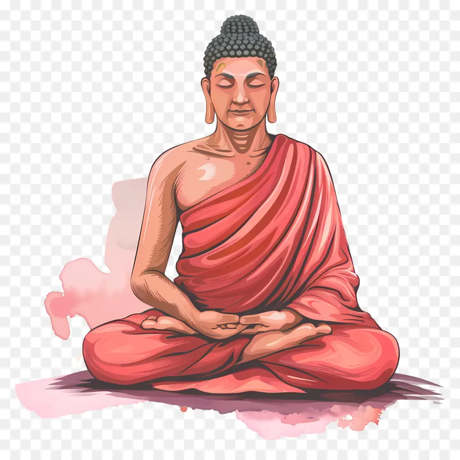 Гаутам Будда，Медитация PNG