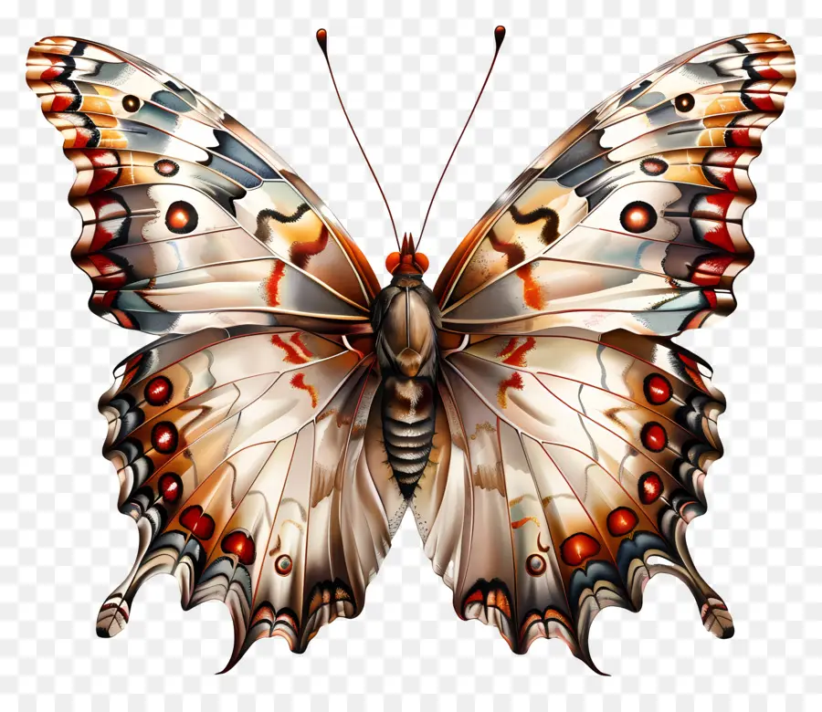 Бабочка，белая бабочка PNG