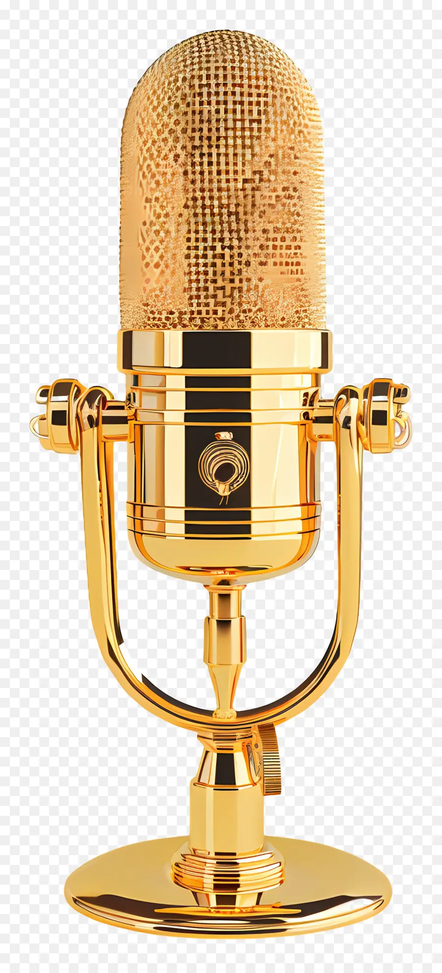 Золотой микрофон，Записывающее оборудование PNG