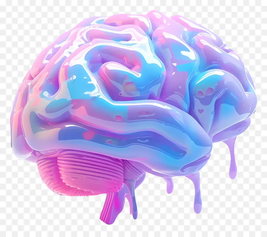 анимированные мозга，Человеческий мозг PNG
