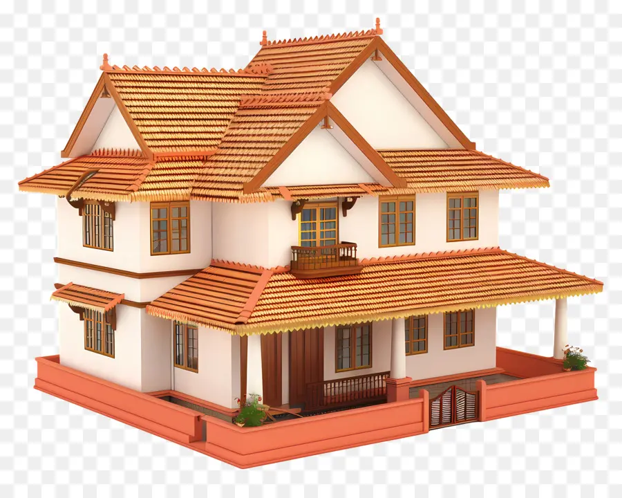 Керала Хаус，традиционная архитектура PNG
