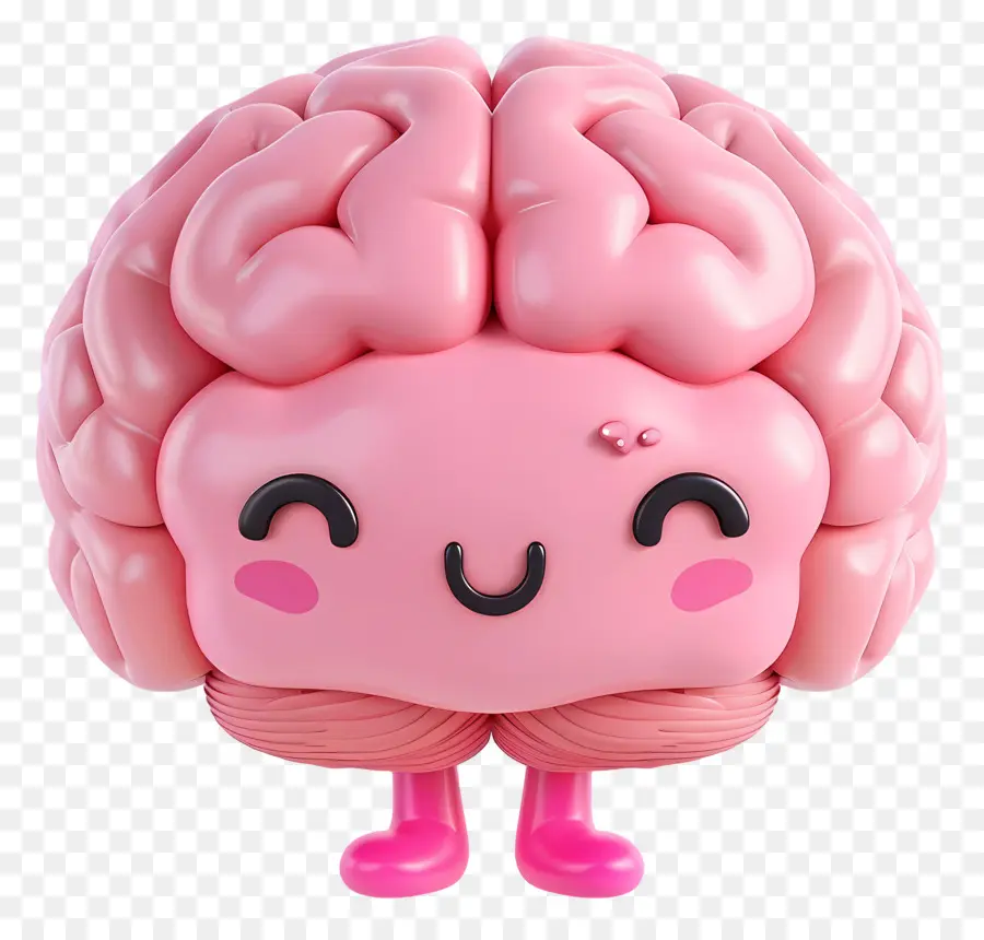 милые мозга，иллюстрация мозга PNG