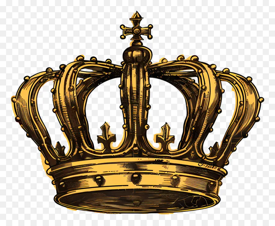 Золотая Корона，корона PNG