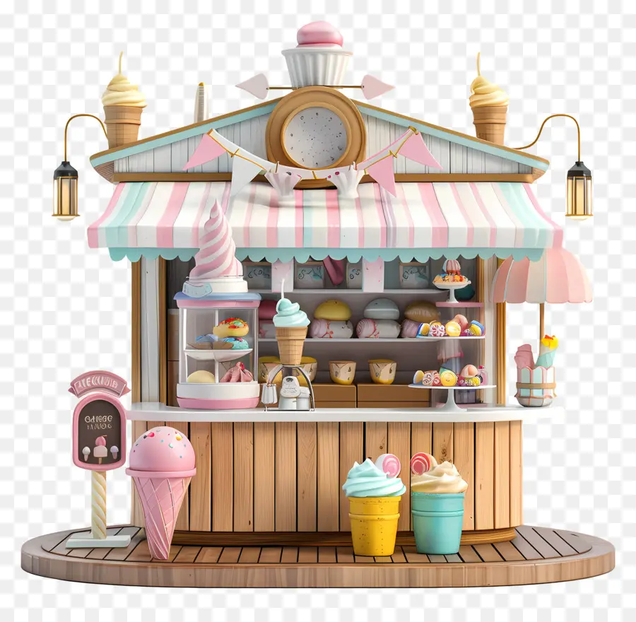 Мяглевая стойла，Ice Cream Parlor PNG