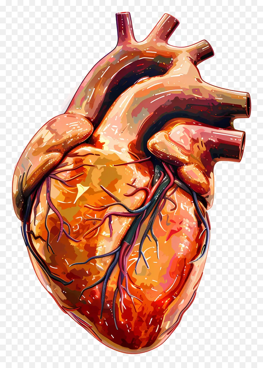 Человеческое сердце，циркуляцию крови PNG
