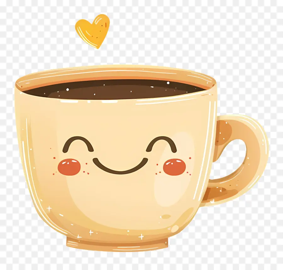 Симпатичная кофейная чашка，Чашка кофе PNG