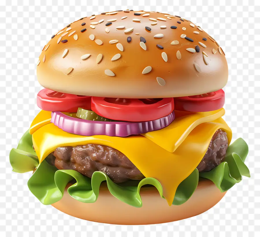 сыр бургер，Гамбургер PNG