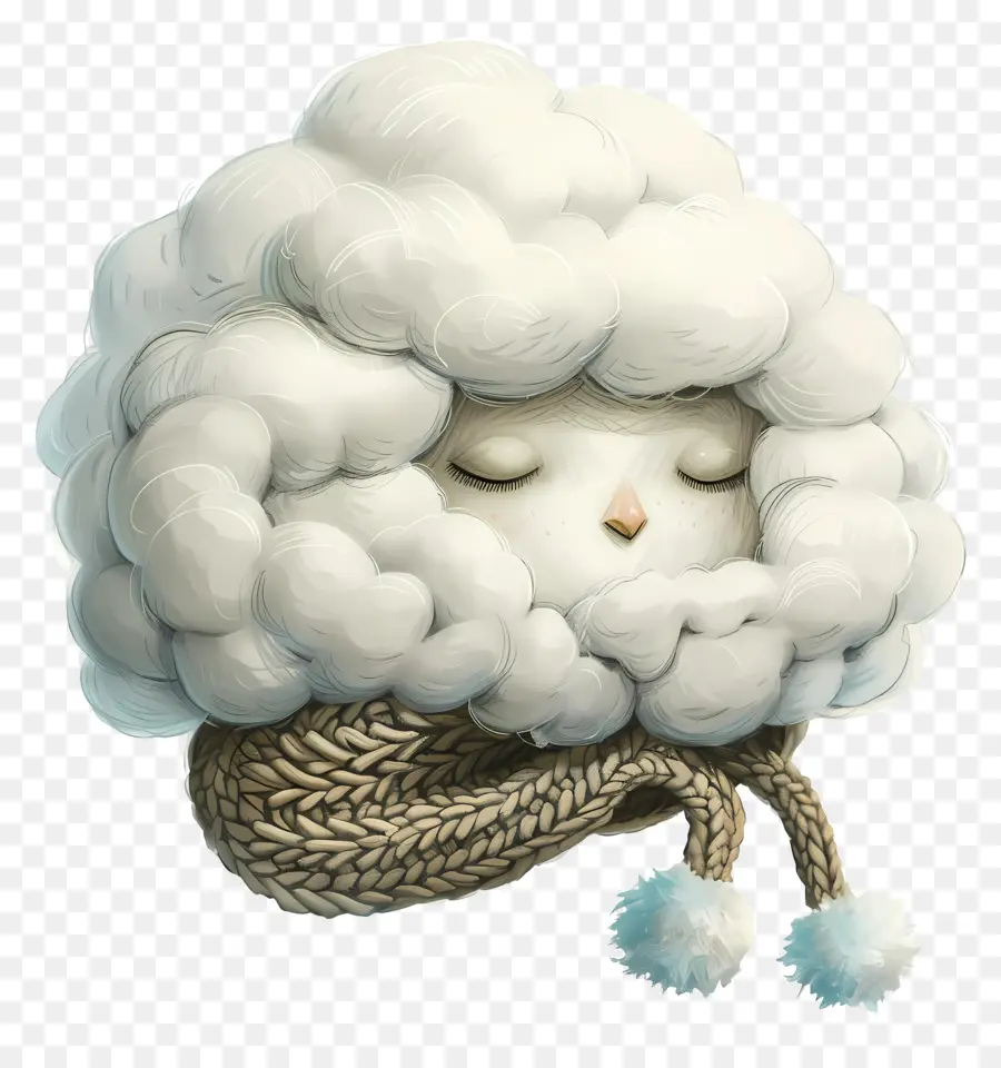 облако，овцы PNG
