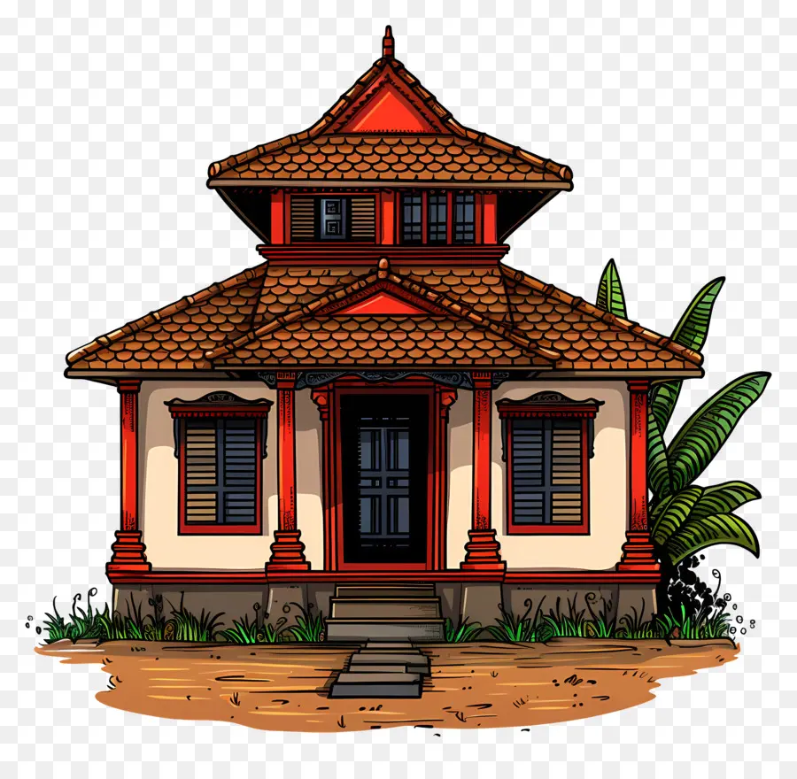 Керала Хаус，небольшой дом PNG