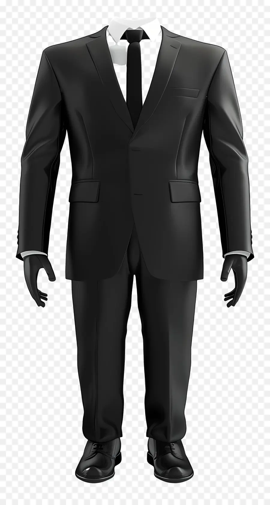 черный костюм，бизнесмен PNG