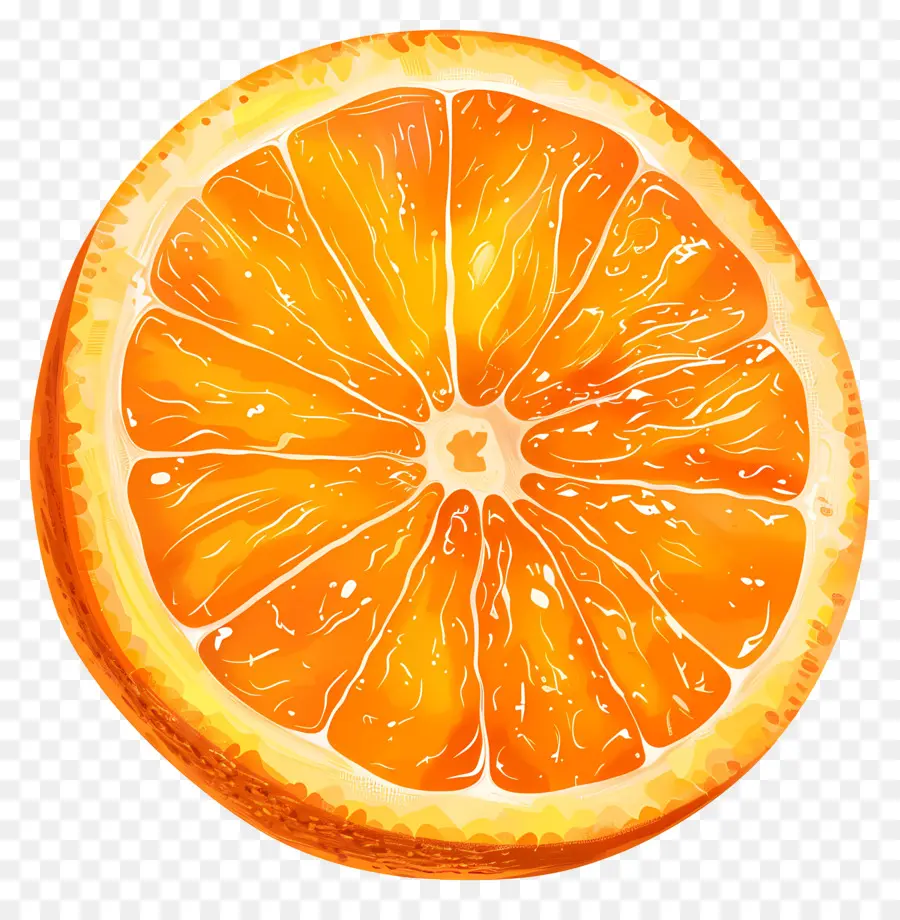 Нарезать апельсиновые фрукты，долька апельсина PNG