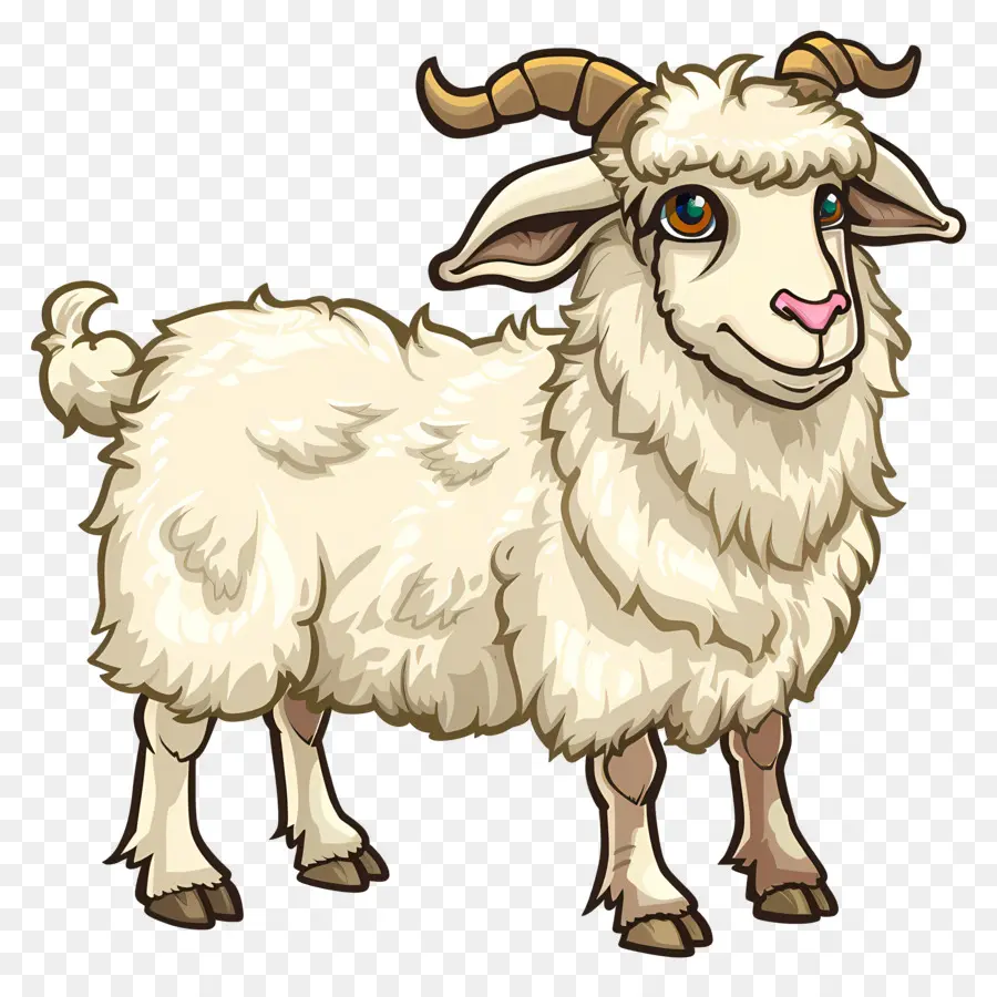 мультяшная коза，мультфильм овец PNG